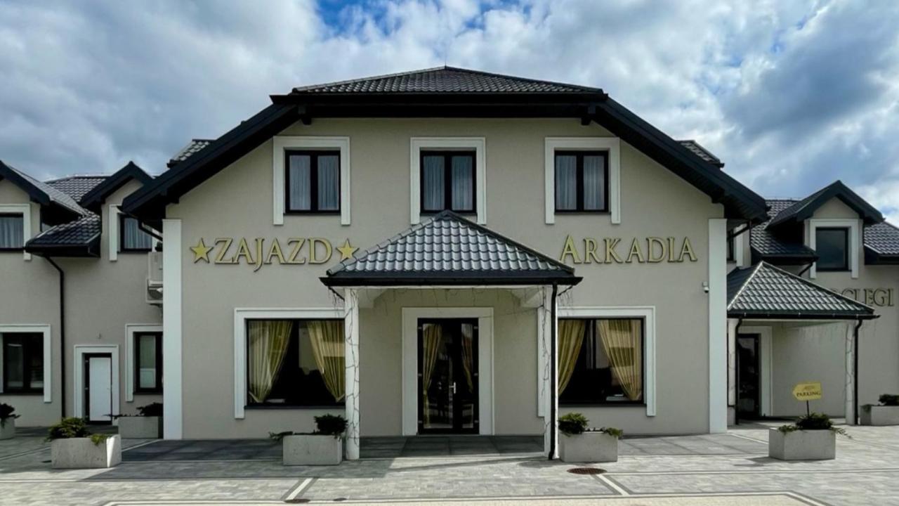 Zajazd Arkadia Hotel Siemiatycze Exterior photo